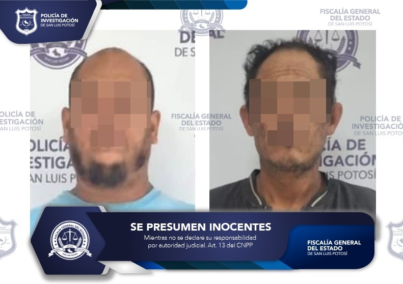 Capturan a 2 sospechosos de homicidio en Villa de Reyes